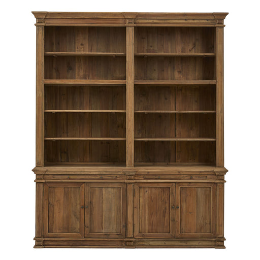 GJ Styles - Double Bookcase In Pine - CS17 - GreatFurnitureDeal
