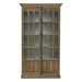 GJ Styles - Oak Cabinet W/Distressed Shelving - CS182 - GreatFurnitureDeal