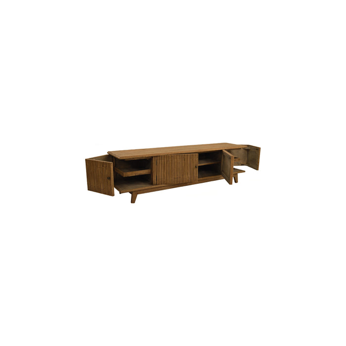 GJ Styles - Reclaimed Oak Entertainment Console - CS208 - GreatFurnitureDeal