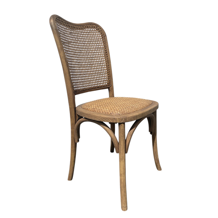 GJ Styles - Oak Dining Chair with Cane Back - CS209 - GreatFurnitureDeal