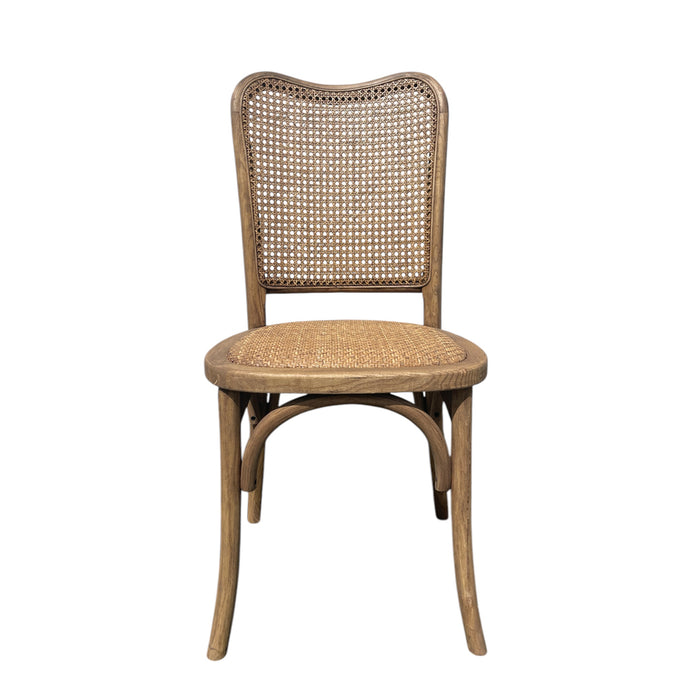 GJ Styles - Oak Dining Chair with Cane Back - CS209 - GreatFurnitureDeal