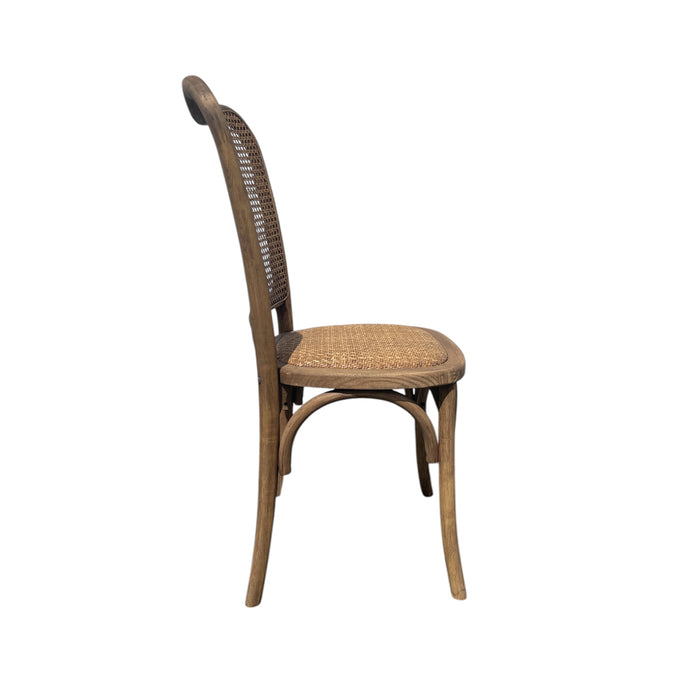 GJ Styles - Oak Dining Chair with Cane Back - CS209 - GreatFurnitureDeal