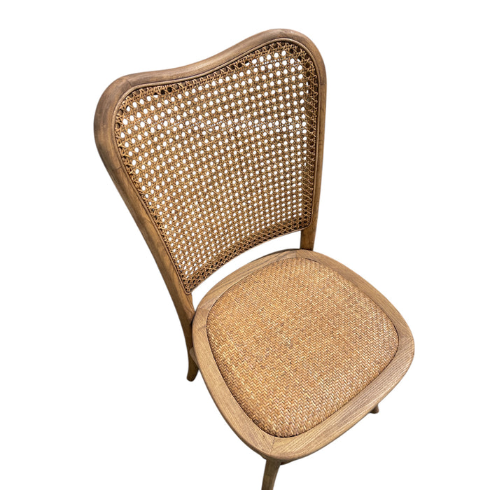 GJ Styles - Oak Dining Chair with Cane Back - CS209 - GreatFurnitureDeal