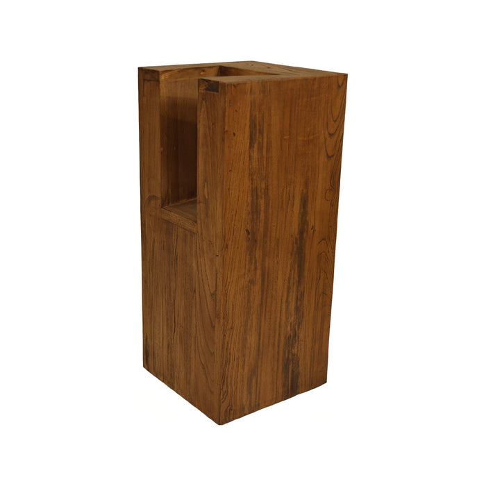 GJ Styles - Reclaimed Elm Console In Antique Brown - CS220 - GreatFurnitureDeal