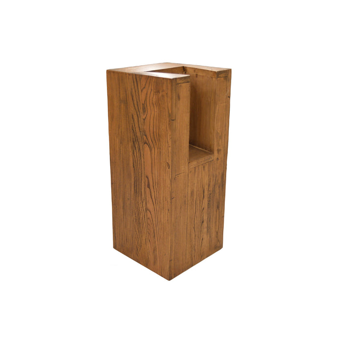 GJ Styles - Reclaimed Elm Console In Antique Brown - CS220 - GreatFurnitureDeal