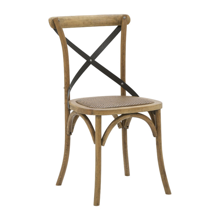 GJ Styles - Cross Chair with Metal Cross - CS26 - GreatFurnitureDeal