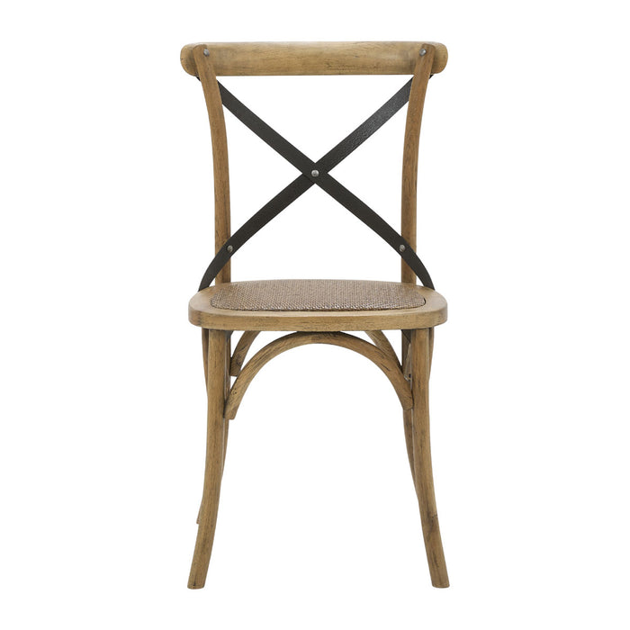 GJ Styles - Cross Chair with Metal Cross - CS26 - GreatFurnitureDeal