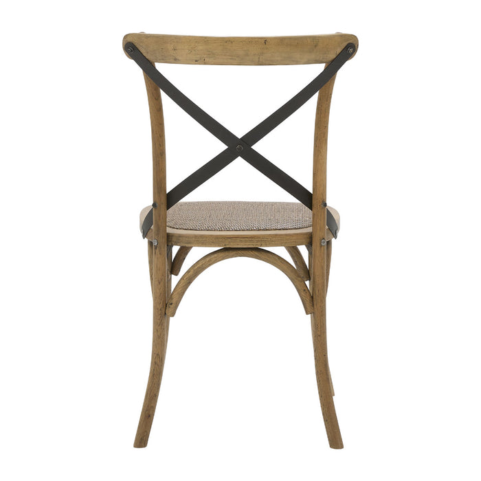 GJ Styles - Cross Chair with Metal Cross - CS26 - GreatFurnitureDeal