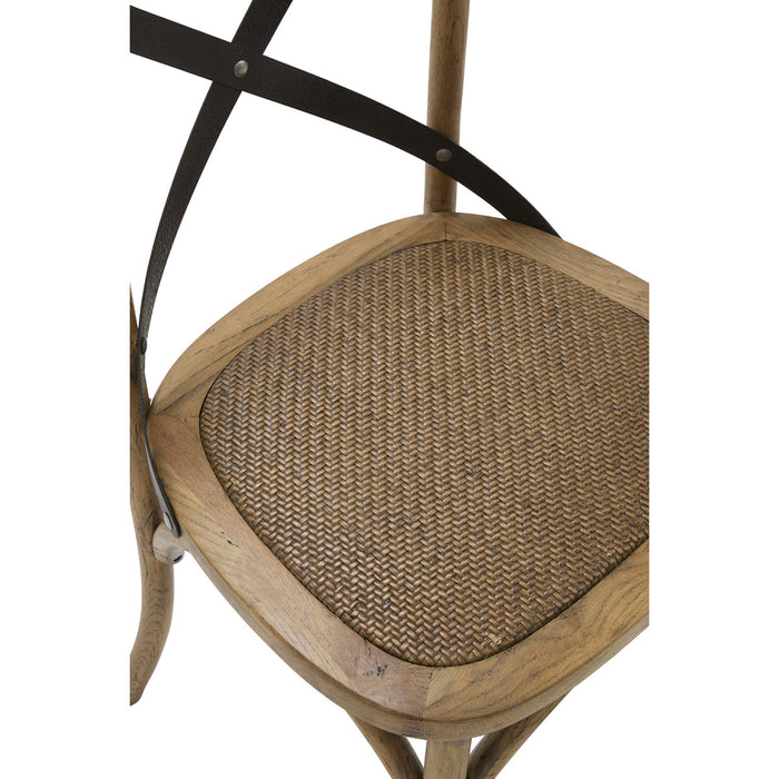 GJ Styles - Cross Chair with Metal Cross - CS26 - GreatFurnitureDeal