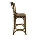 GJ Styles - Counter Chair with Metal Cross - CS67 - GreatFurnitureDeal