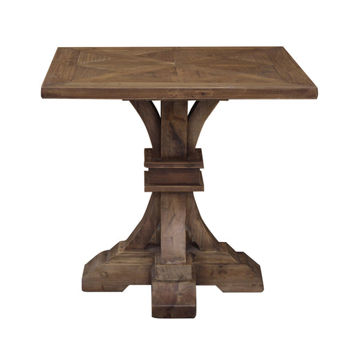 GJ Styles - Old Pine Square Parquet Top Side Table - CS76 - GreatFurnitureDeal