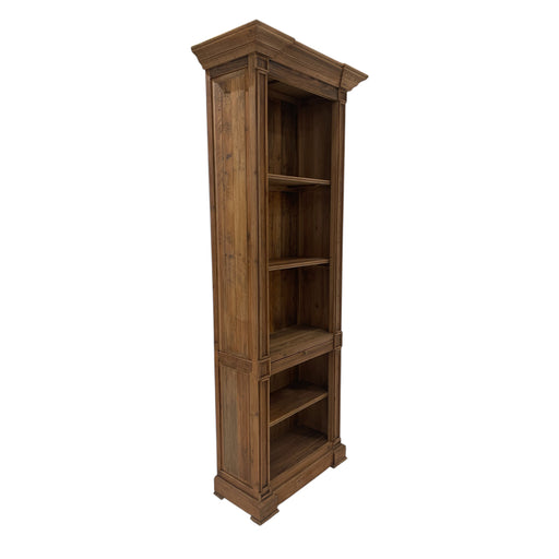 GJ Styles - Single Open Bookcase in Old Pine - CS83 - GreatFurnitureDeal