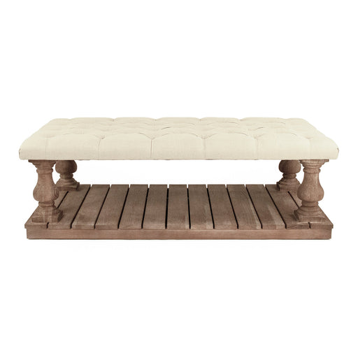 Zentique - Bellamy Tufted Ottoman - CT500-Z E272 A003 - GreatFurnitureDeal