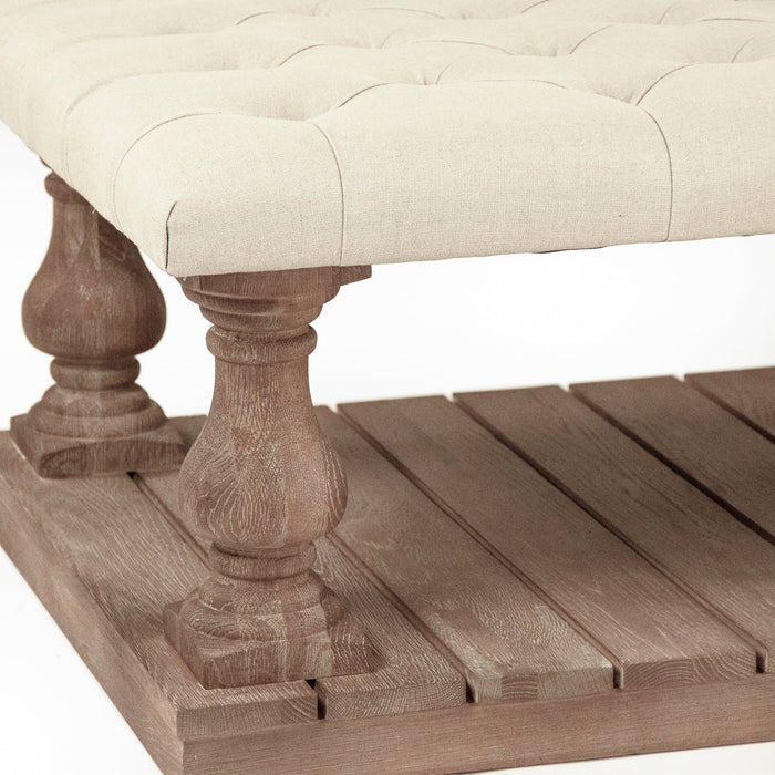 Zentique - Bellamy Tufted Ottoman - CT500-Z E272 A003 - GreatFurnitureDeal
