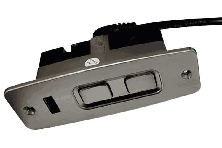 Lane Furniture / Simmons Upholstery - Power Recliner & Power Headrest Replacement Button with USB - 5 pin / 2 pin - CTR UR2 52 BA - GreatFurnitureDeal