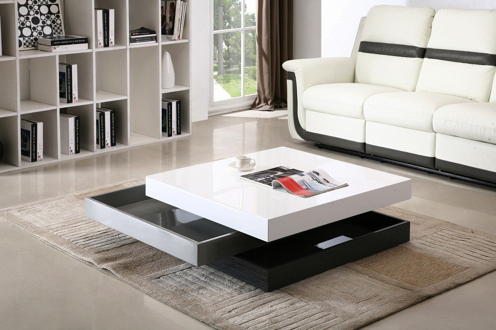 J&M Furniture - Modern Rotary Coffee Table - 17772