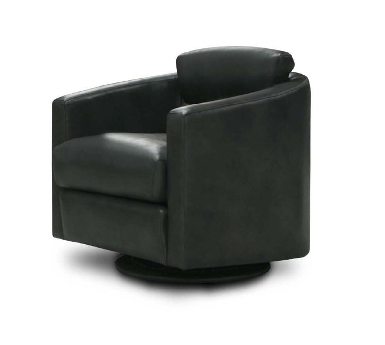 GFD Leather - Campbell All Leather Swivel Chair - X27-6M-PP - GreatFurnitureDeal