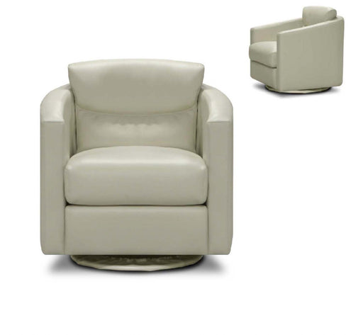GFD Leather - Campbell All Leather Swivel Chair - X27-6M-BL - GreatFurnitureDeal