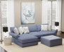 Jackson Furniture - Cape May 3 Piece Sectional in Denim - 4052-75-73-12-DENIM - GreatFurnitureDeal