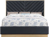 Meridian Furniture - Casa Black Vegan Leather Upholstered King Bed (3 Boxes) - CasaBlack-K - GreatFurnitureDeal