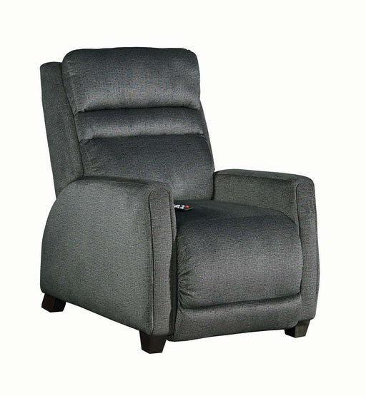 Southern Motion - Turbo Zero Gravity Recliner W- Pwr Headrest & Socozi in Charcoal - 6085-95P - GreatFurnitureDeal