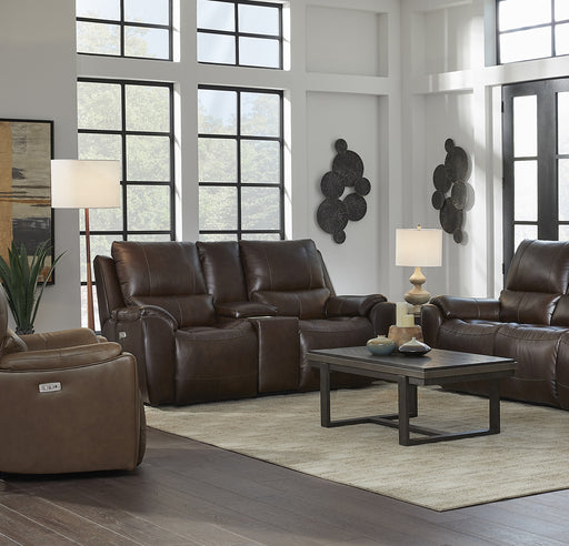 Southern Motion - Westchester 2 Piece Power Headrest Double Reclining Sofa Set with Next Level in Chocolate - 371-61P NL-51P NL - GreatFurnitureDeal