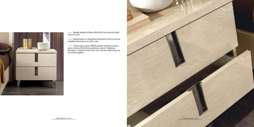 ESF Furniture - Ambra Rombi 3 Piece Queen Bedroom Set in Camel - AMBRA-Q-3SET - GreatFurnitureDeal