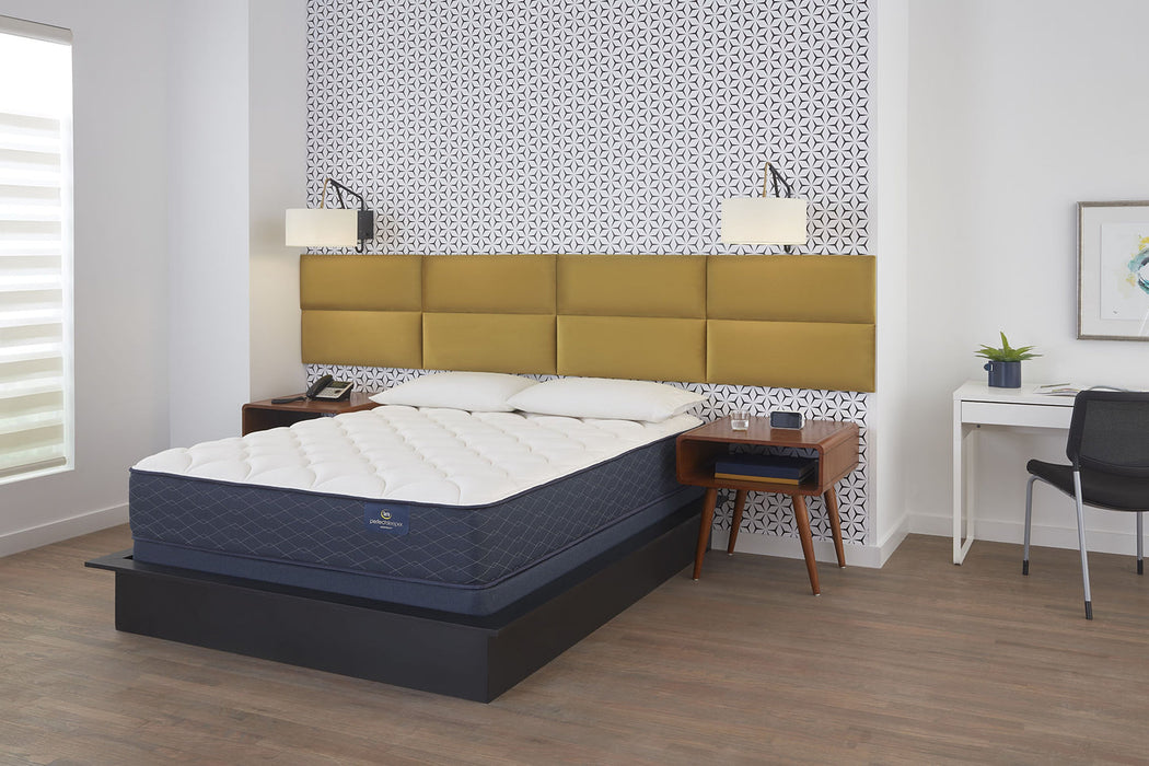 Serta Mattress - Presidential Suite Hotel One Sided 14.25" Plush Full Mattress - Presidential Suite -PLUSH-FULL - GreatFurnitureDeal