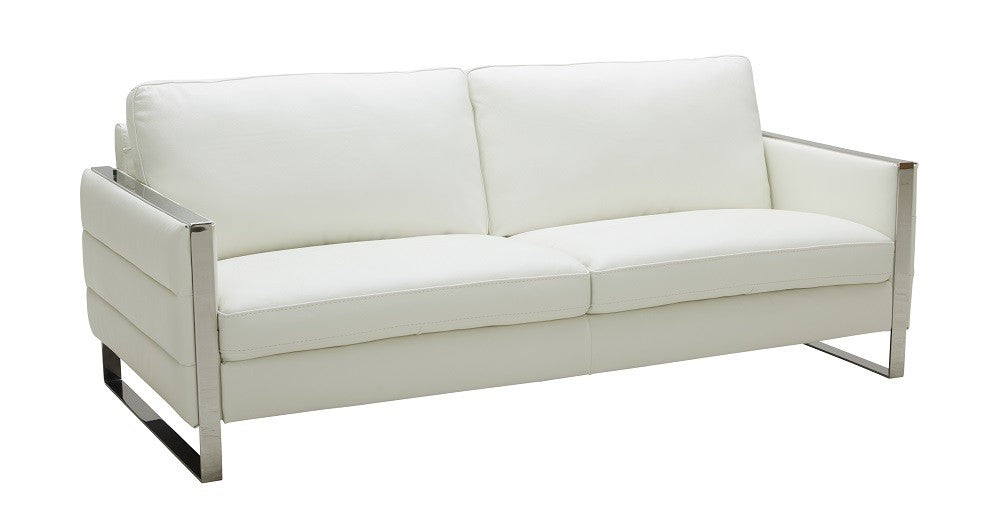J&M Furniture - Constantin White 2 Piece Sofa Set - 18571-SC-WHT