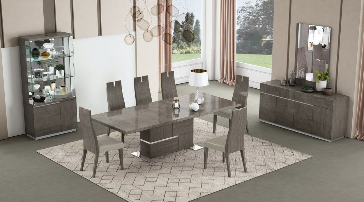 J&M Furniture - Copenhagen 5 Piece Dining Table Set in Chestnut - 17778-DT-5SET - GreatFurnitureDeal