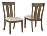 Mariano Furniture - 6 Piece Dining Set in Brown Oak - BQ-D178D6 - GreatFurnitureDeal