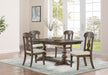 Mariano Furniture - 5 Piece Small Dining Table Set in Rustic Oak - BQ-D181D5 - GreatFurnitureDeal