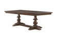 Mariano Furniture - Large Dining Table in Rustic Oak - BQ-D183-DT - GreatFurnitureDeal