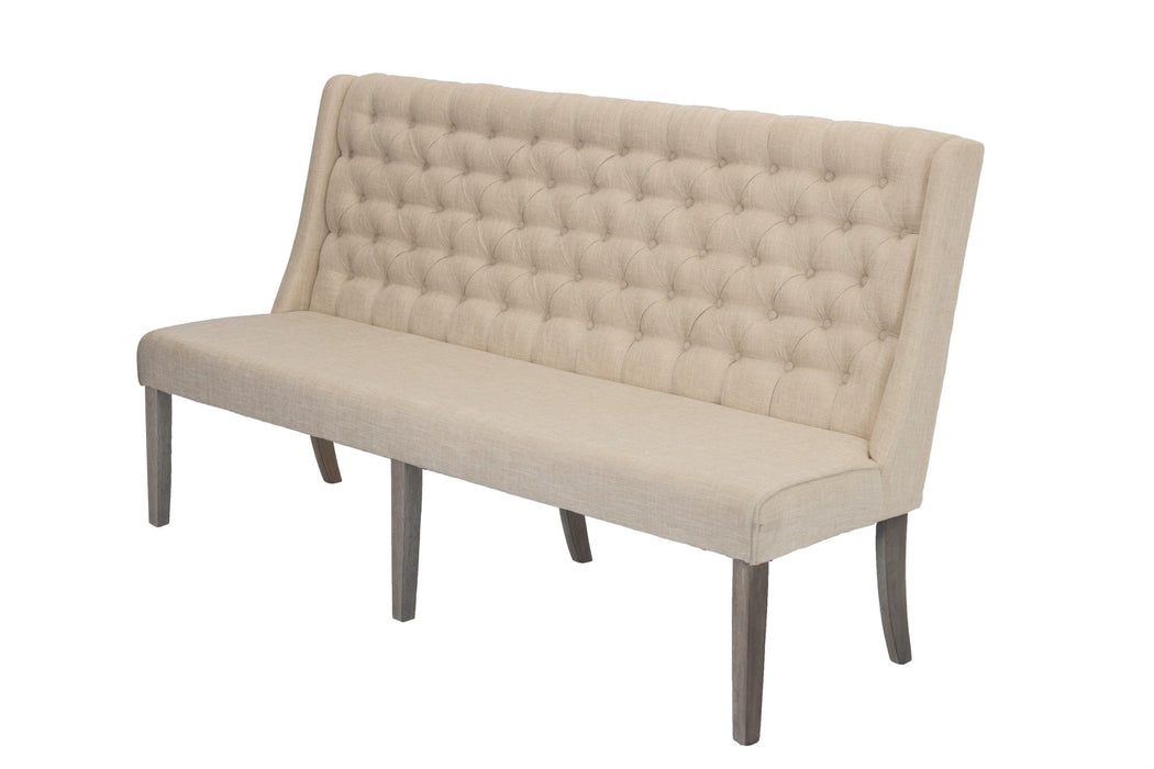 Mariano Furniture - Dining Bench in Beige - BQ-D25-B