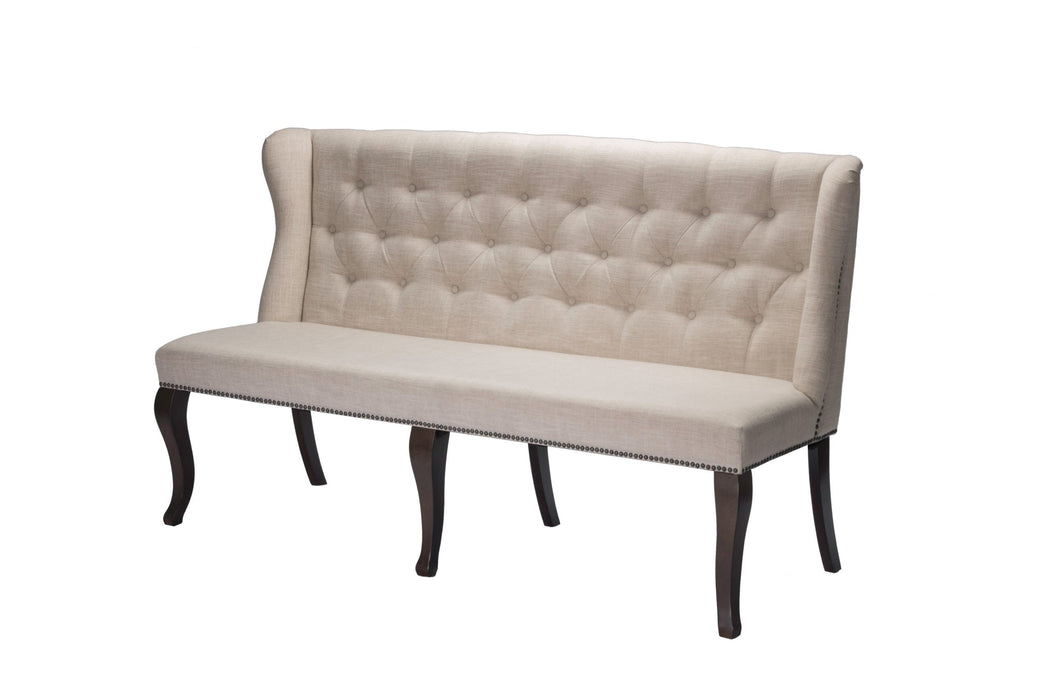 Mariano Furniture - Dining Bench in Beige - BQ-D35B