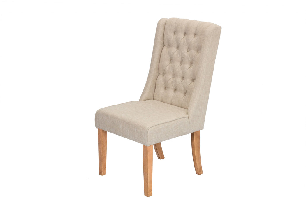 Mariano Furniture - 9 Piece Dining Table Set in Beige - BQ-D37D9 - GreatFurnitureDeal