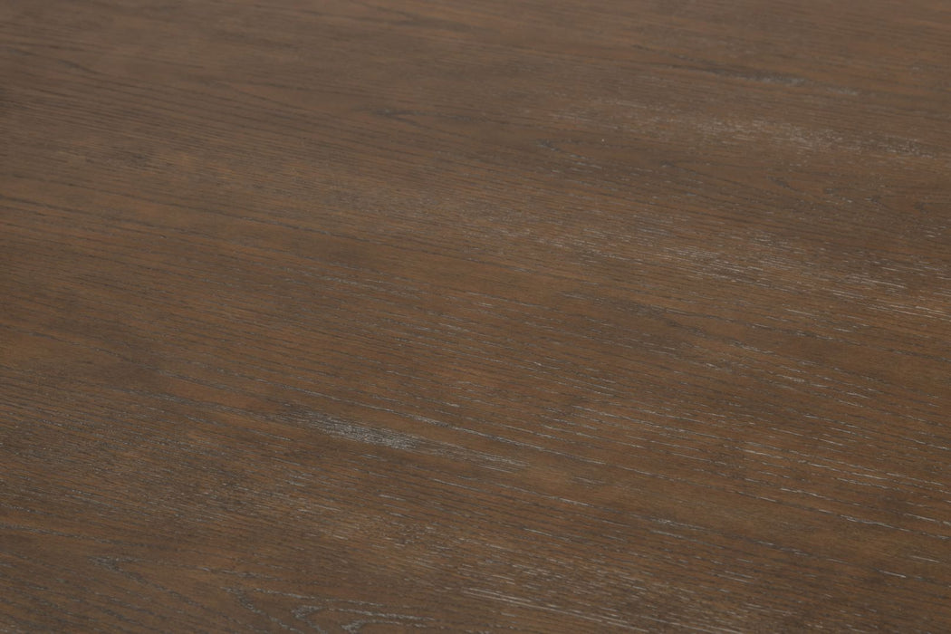 Mariano Furniture - 7 Piece Dining Table Set in Walnut Brown - BQ-D42D7BB - GreatFurnitureDeal