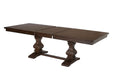 Mariano Furniture - 7 Piece Dining Table Set in Walnut Brown - BQ-D42D7BB - GreatFurnitureDeal