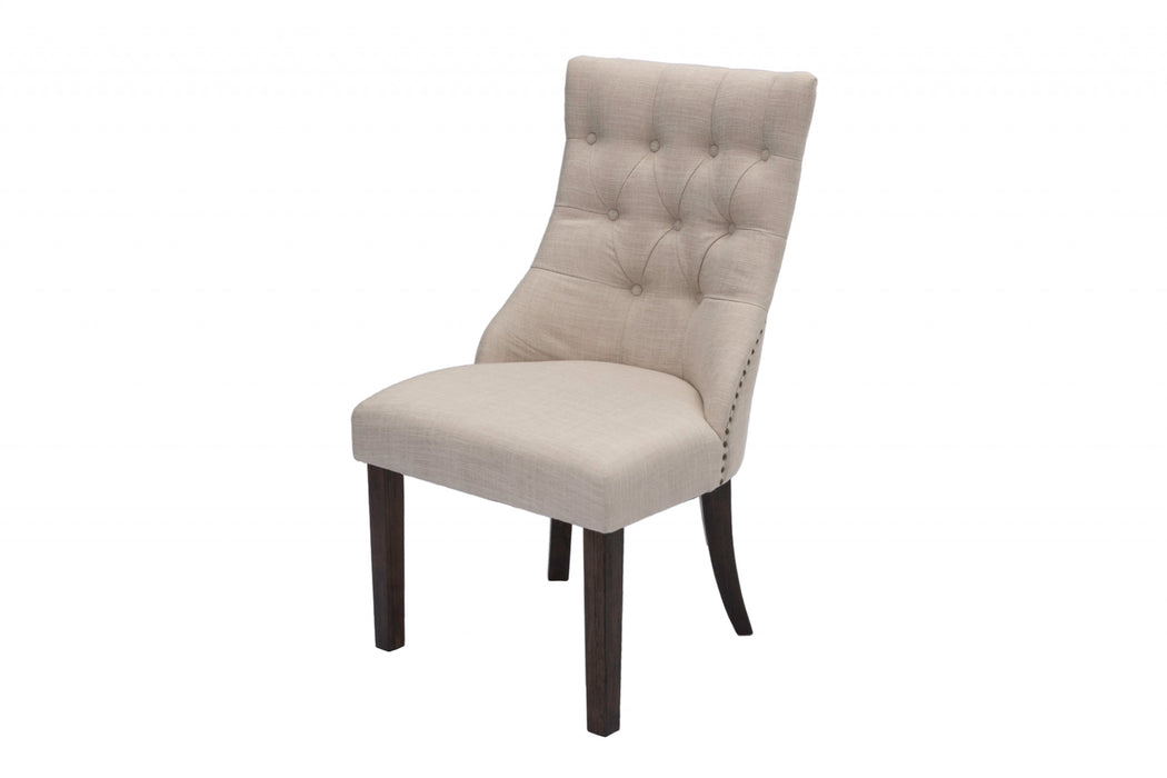 Mariano Furniture - 7 Piece Dining Table Set in Walnut Brown - BQ-D42D7BB - GreatFurnitureDeal