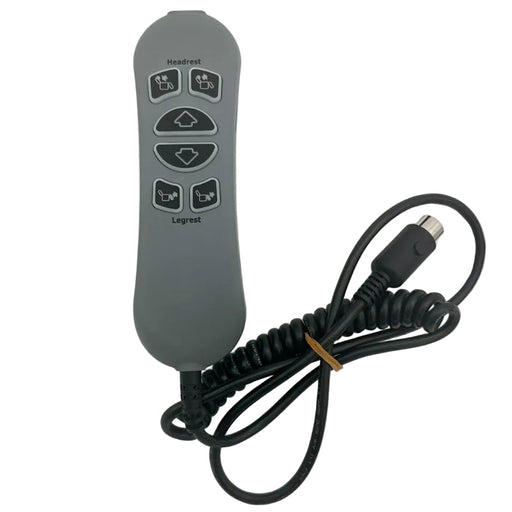 Ashley Furniture Catnapper Furniture - Power Headrest and Power Leg Rest Replacement Remote Hand Control -HSW306E-B-KB-9V - GreatFurnitureDeal