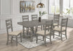 Mariano Furniture - 7 Piece Rustic Gray Dining Set in Rustic Oak - BQ-D499D7 - GreatFurnitureDeal