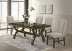 Mariano Furniture - Wood Dining Table Set in Antique Brown - BQ-D531-4SC531 - GreatFurnitureDeal
