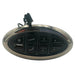 OKIN- Replacement Button W/ Headrest, Footrest, Lumbar & USB -JLDK.15.07.02 - GreatFurnitureDeal