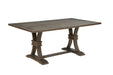 Mariano Furniture - D704 - Wood Dining Table in Rustic Gray - BQ-D704-DT - GreatFurnitureDeal