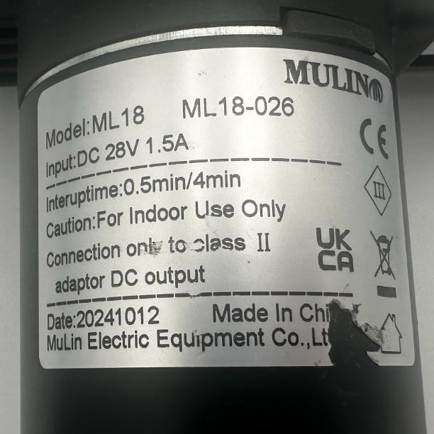 Mulin Power Recliner Replacement Motor - ML18-026