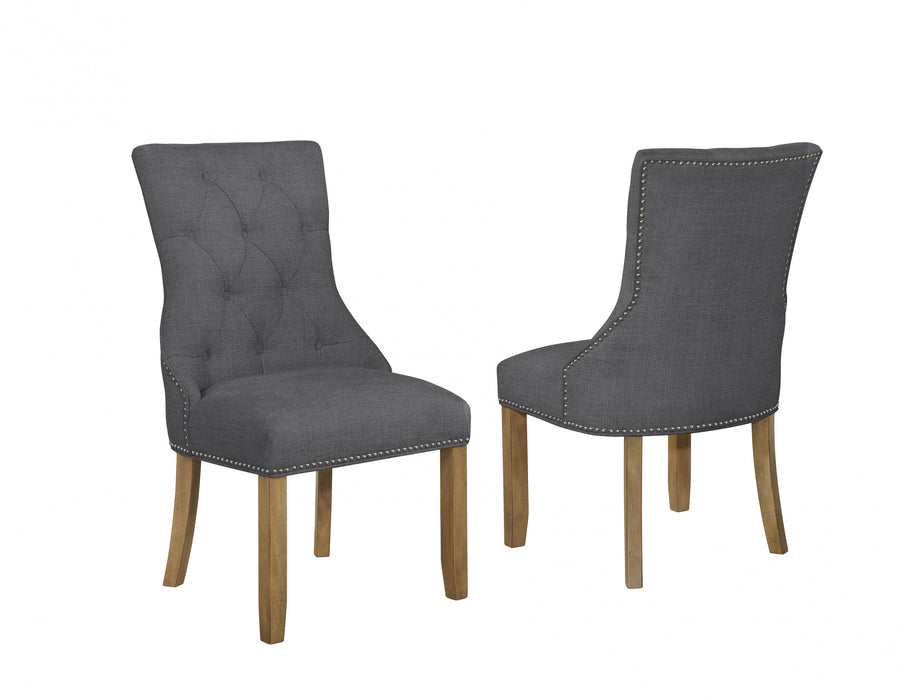 Mariano Furniture - 9 Piece Dining Table Set in Rustic Oak - BQ-D92D9 - GreatFurnitureDeal