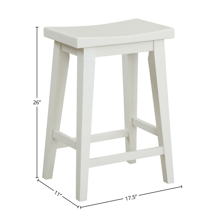 Parker House - Americana Modern 4 Piece 72 in. Island Counter-Height Table Set - DAME#72CH-2-COT-4SET - GreatFurnitureDeal