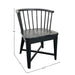Parker House - Americana Modern Dining Chair Barrel Set Of 2 - DAME#2118-BLK - GreatFurnitureDeal