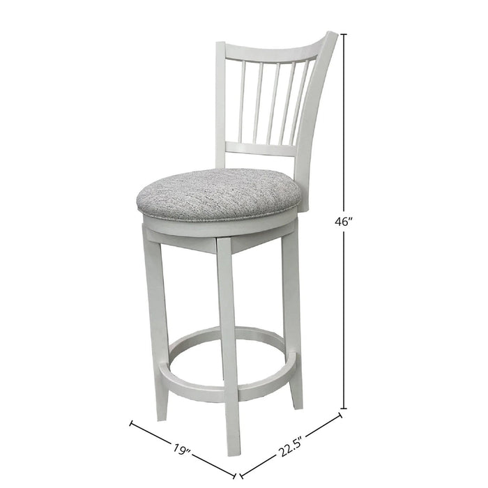 Parker House - Americana Modern Swivel Barstool Spindle Back (Set of 2) - DAME#2230S-COT - GreatFurnitureDeal