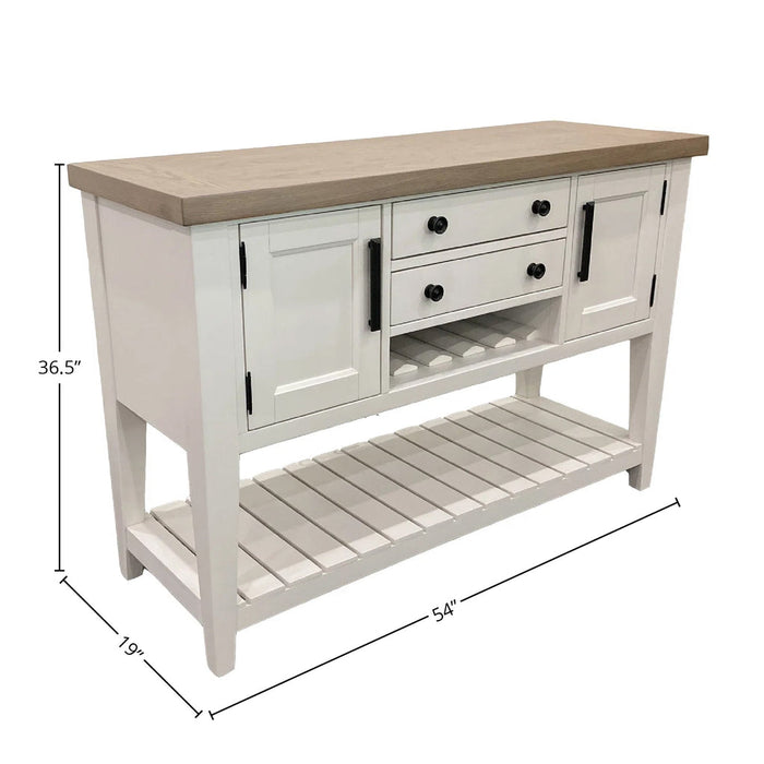 Parker House - Americana Modern Sideboard 54 Inch x 19 Inch - DAME#54SB-COT - GreatFurnitureDeal